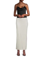 Versailles Wool-Cashmere Maxi Skirt