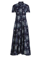 Feyi Floral Cotton Maxi Dress