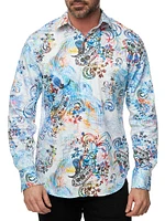 Apex Paisley Cotton Shirt