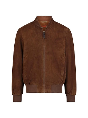 Tylen Suede Bomber Jacket