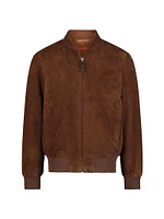 Tylen Suede Bomber Jacket