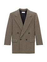 Jacket Vichy Wool