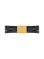 Babylone Cord Bracelet in Leather