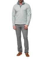 Remo Quarter-Zip Knit Top