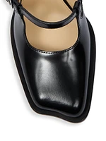 Onda Leather Slingback Pumps