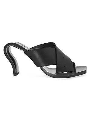 Gala 90MM Sculptural-Heel Leather Sandals