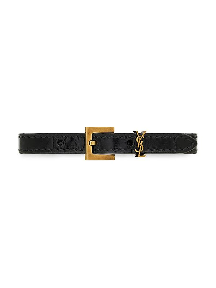 Cassandre Belt Bracelet in Leather