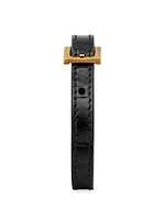 Cassandre Belt Bracelet in Leather