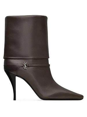 Vicky Booties Smooth Leather