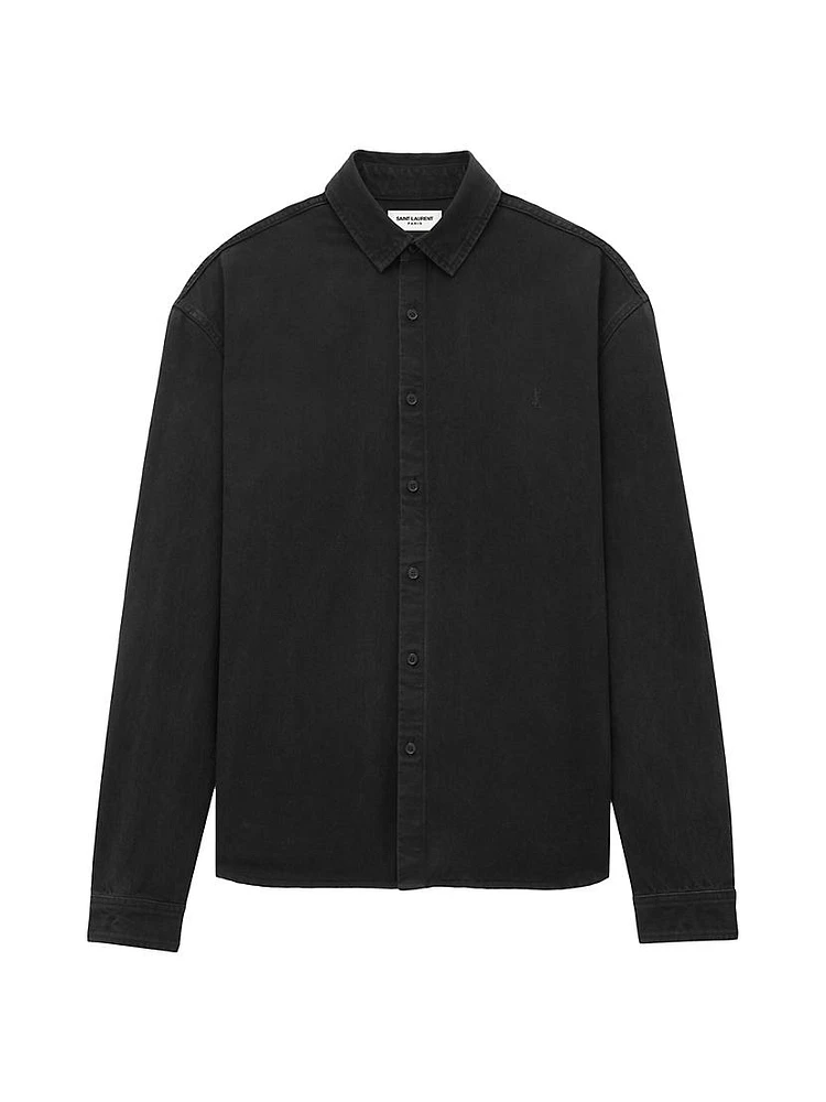 Cassandre Shirt Raven Denim