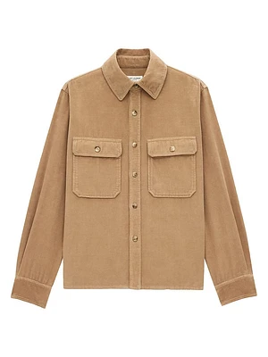 Overshirt in Corduroy