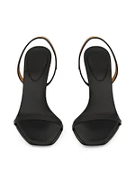 Opyum Slingback Sandals Smooth Leather