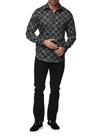 Buena Vista Graphic Stretch-Cotton Shirt