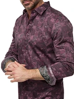 Tourneau Paisley Stretch-Cotton Shirt