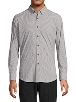 Paxton Houndstooth Button-Front Shirt