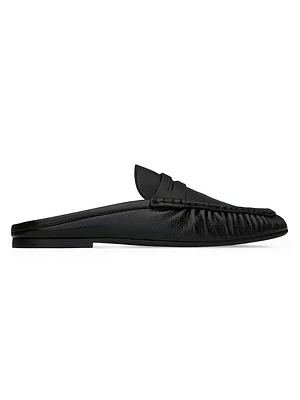 Le Loafer Penny Mules Smooth Leather