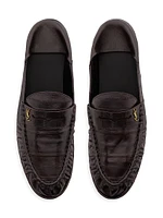 Le Loafer Penny Slippers Eel