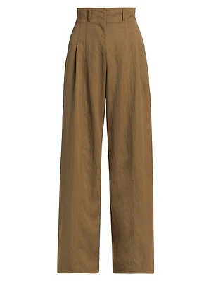 Delvine Pleated Trousers