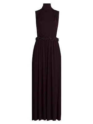 Gemma Wool Jersey Maxi Dress