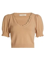 Polline Cashmere Crop Top