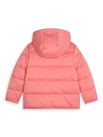 Little Girl's & Puffer Hooded Jacket