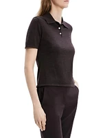 Slim Wool Polo Shirt