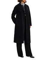 Long Wrap Trench Coat