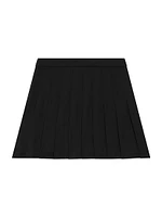 Pleated Mini Skirt