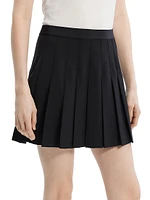 Pleated Mini Skirt