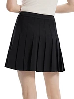 Pleated Mini Skirt