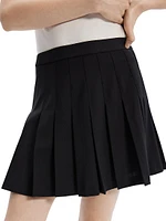 Pleated Mini Skirt