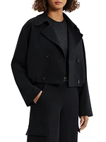 Cropped Trench Jacket