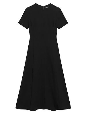 Flared Midi Dress