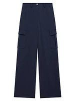 Relaxed A-Line Cargo Pants