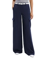 Relaxed A-Line Cargo Pants