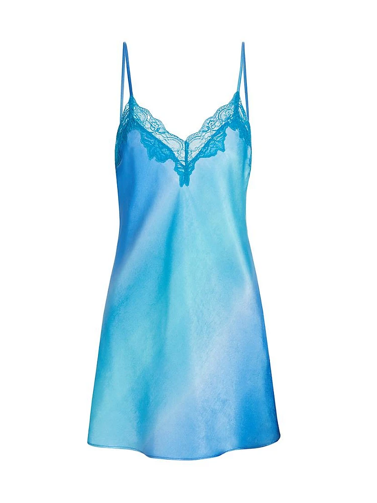 Ines Shimmer Satin Chemise