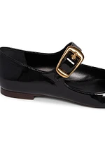 Polly Patent Leather Mary Jane Flats