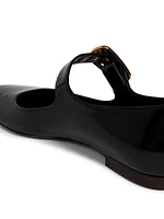 Polly Patent Leather Mary Jane Flats