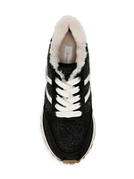 Valentina-3 Shearling-Lined Sneakers