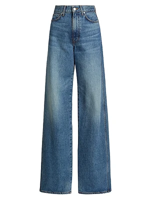 Taylor High-Rise Wide-Leg Jeans