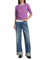 Taylor High-Rise Wide-Leg Jeans
