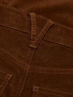 Cameron Corduroy Boot-Cut Pants