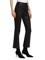 Carson Faux Leather High-Rise Pants