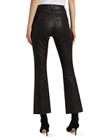 Carson Faux Leather High-Rise Pants