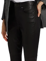Carson Faux Leather High-Rise Pants