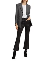 Carson Faux Leather High-Rise Pants
