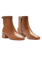 Candance 40MM Leather Booties