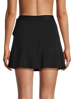 Amy Side-Tie Swim Miniskirt