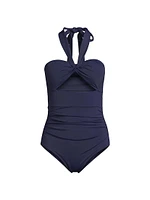 Ella Convertible Twist Front One-Piece Swimsuit