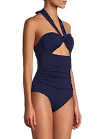 Ella Convertible Twist Front One-Piece Swimsuit